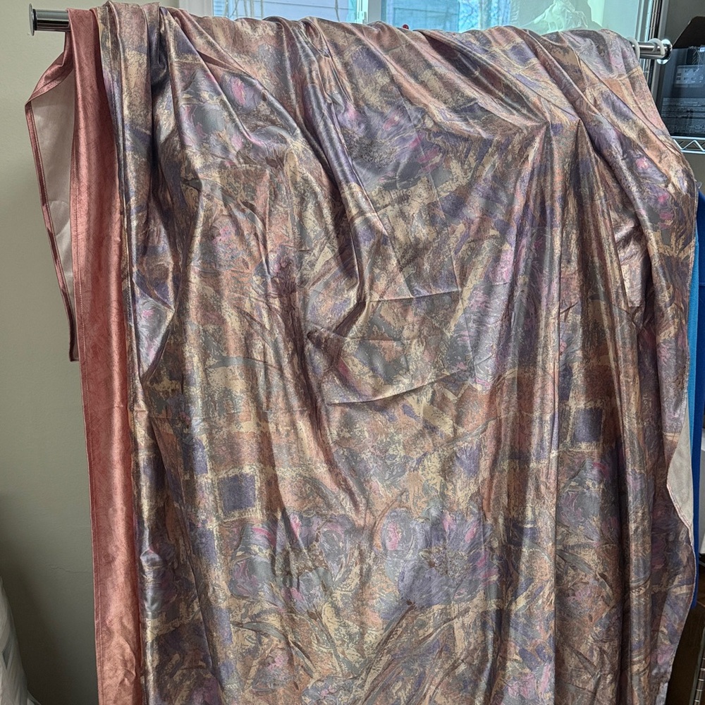 Pastel Patterned Curtains (Match Valance Post) - Picture 4 of 5